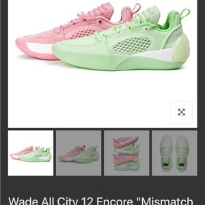 Way of Wade All City 12 Encore Mismatch Basketball/Volleyball shoes